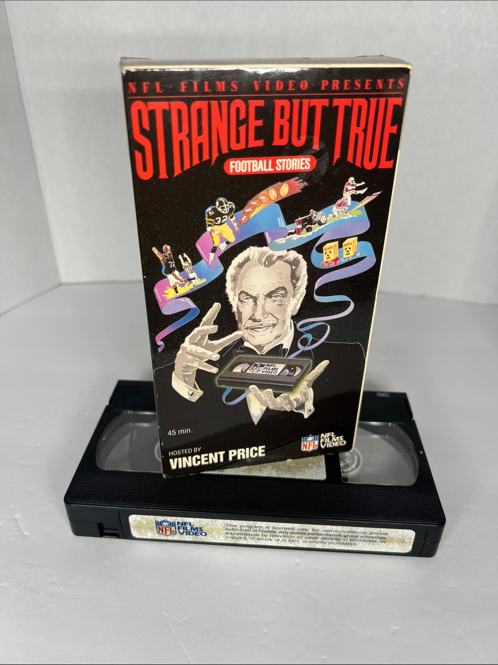 Strange But True Football Stories VHS — NFL Films Video